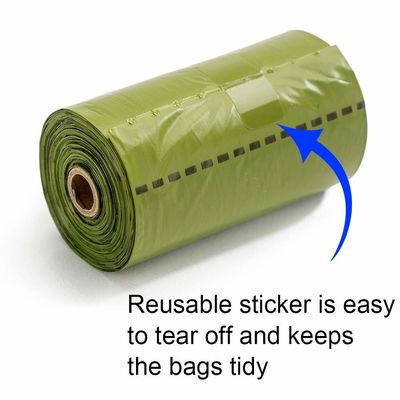 saco biodegradável feito sob encomenda por atacado do desperdício do cão do saco do tombadilho do animal de estimação com distribuidor