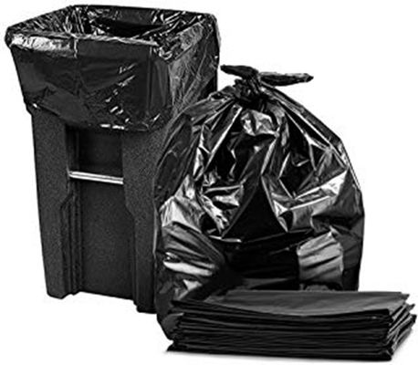 Plasticplace forros do balde do lixo de 64-65 galões para o Toter 3,0 sacos de lixo resistentes pretos de mil. 50 x contagem 60 25