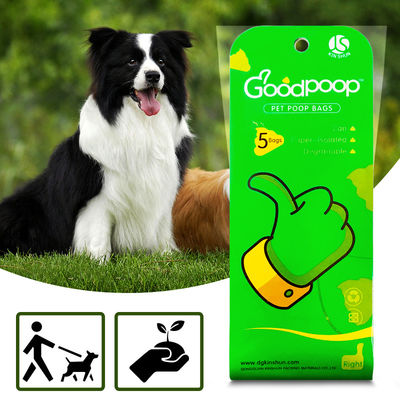 Saco do tombadilho do cachorrinho do cão da venda por atacado dos produtos 2020 do animal de estimação com os sacos biodegradáveis do desperdício do cão do distribuidor