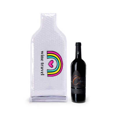 Protetor do curso da garrafa de vinho da bolha de ar com selo dobro do  e do Velcro