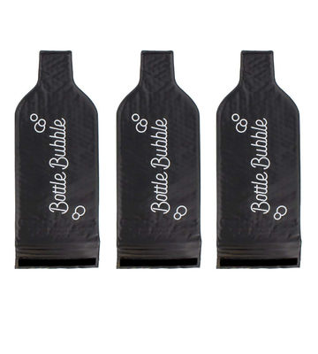O vinho reusável do invólucro com bolhas de ar ensaca o impacto - resistente com logotipo feito sob encomenda