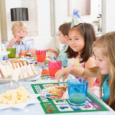 Crianças descartáveis amigáveis Placemats de Eco para o tampo da mesa