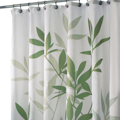 Cortina de chuveiro amigável de Eco PEVA, cortina de chuveiro da tela do à prova de água