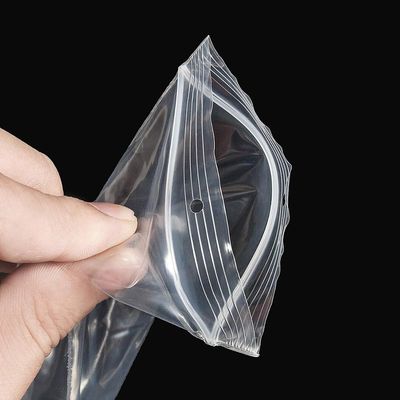 Sacos  plásticos pequenos transparentes para a personalização do armazenamento da joia aceitável