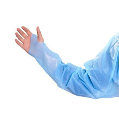 Vestidos descartáveis do isolamento – bloco de 10 – tamanho universal – laços do polegar e laço traseiro – peso leve e látex livres
