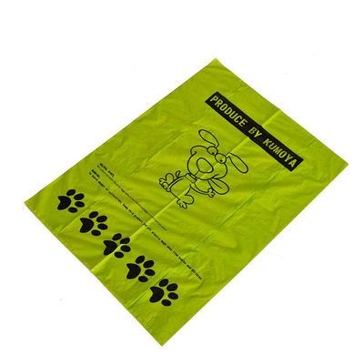 O animal de estimação fornece os sacos Compostable plásticos biodegradáveis do tombadilho do animal de estimação dos produtos de limpeza (20pcs pelo rolo)