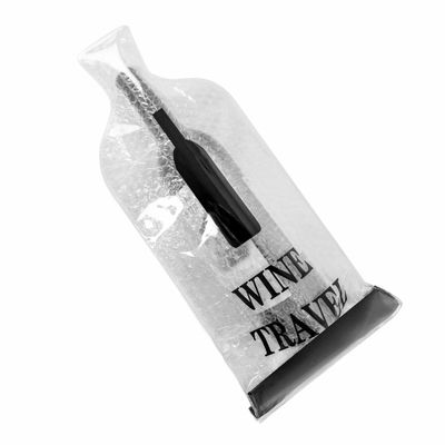 Sacos do vinho do invólucro com bolhas de ar do ar, protetor reusável da garrafa de vinho da proteção de nível elevado
