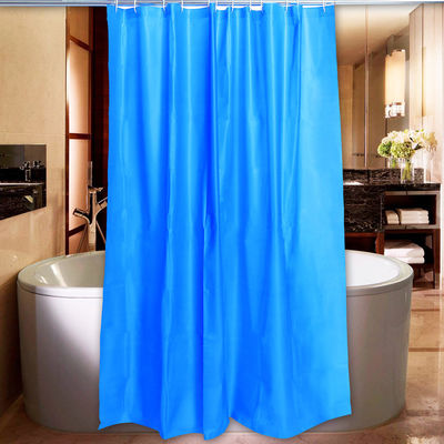 O costume PEVA Waterproof cortinas de chuveiro descartáveis