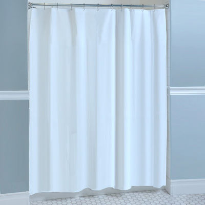 Cor sólida reciclável da cortina de chuveiro de PEVA para a residencial/hotel