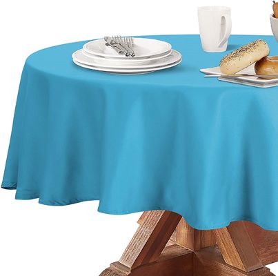 Pano plástico imprimindo feito sob encomenda da mesa redonda de tampa de tabela PEVA do fornecedor de China para Dinning